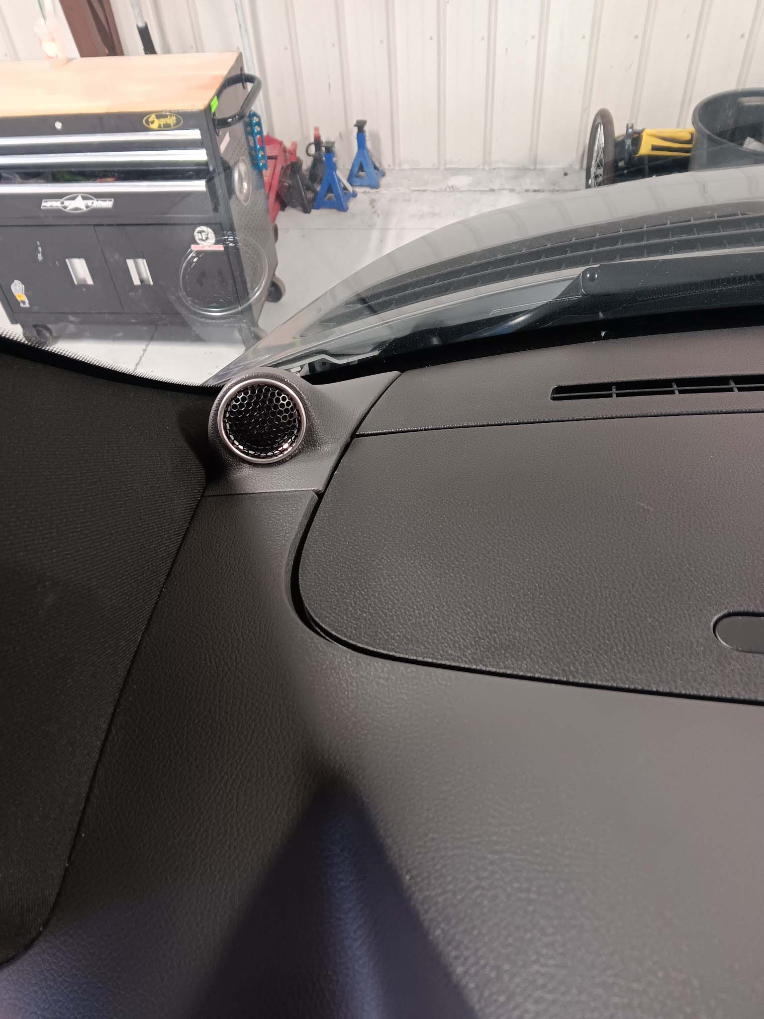 Custom Audio Tweeter Pod Installation