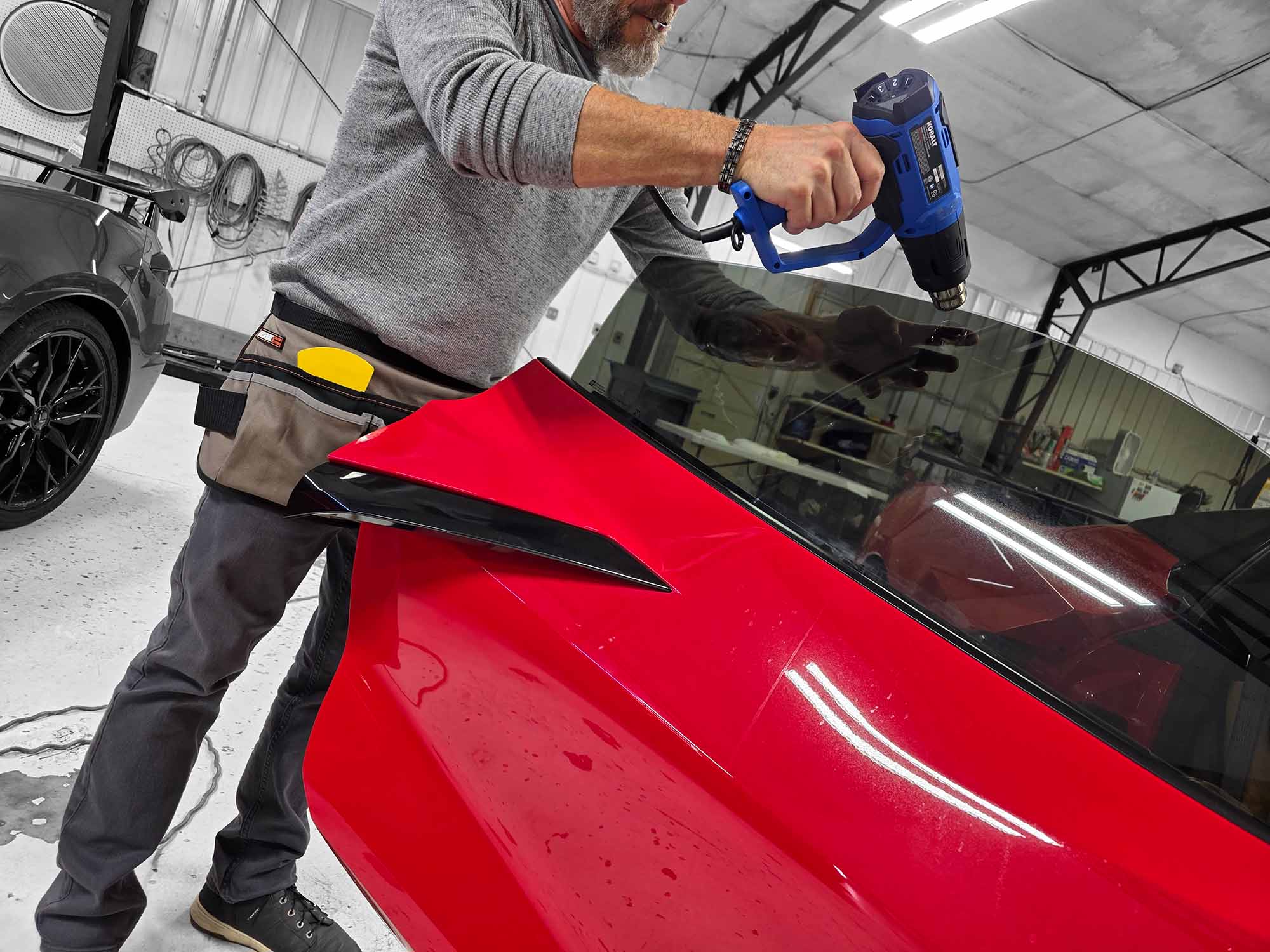 Professional Tint Heat Shrinking - Auto Show Offz Specialist