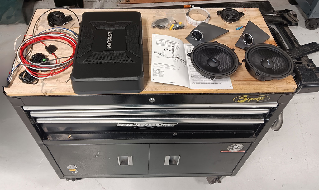 Kicker Premium Audio System Components